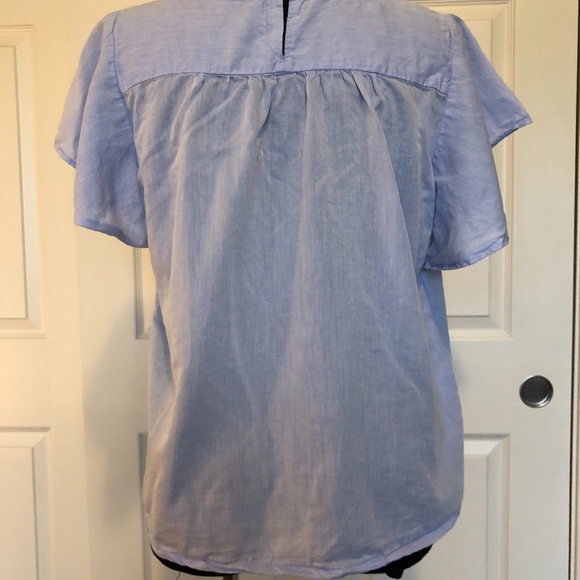 Blue LOFT Top - Picture 2 of 4